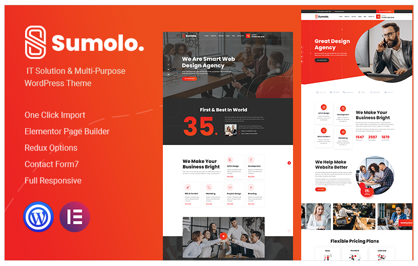Sumolo – IT Solution and MultiPurpose WordPress Theme