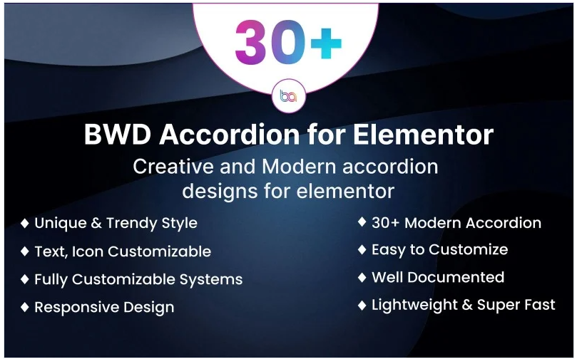 Accordion WordPress Plugin For Elementor