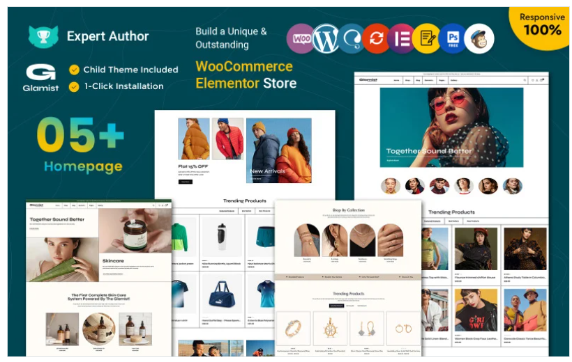 Glamist - Multipurpose WordPress WooCommerce Theme