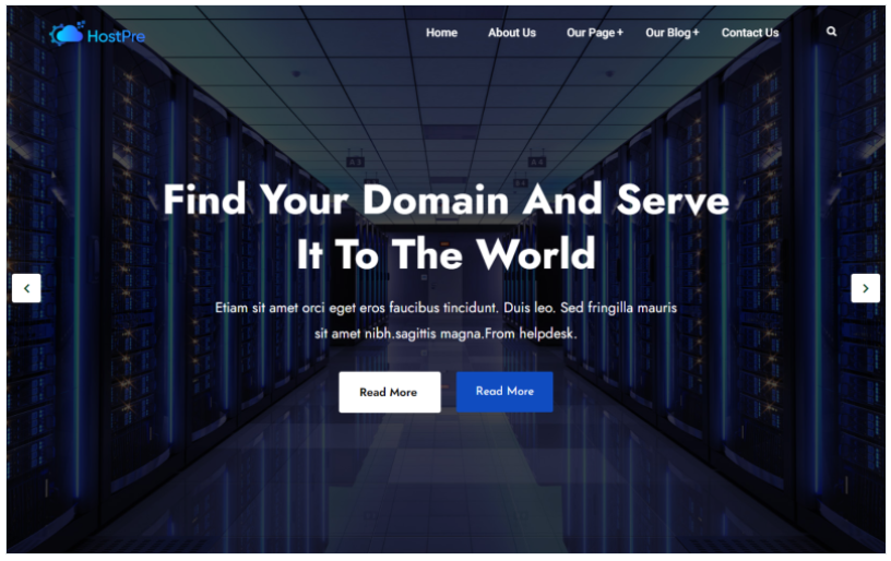 Locker - Responsive Web Hosting WordPress Themes