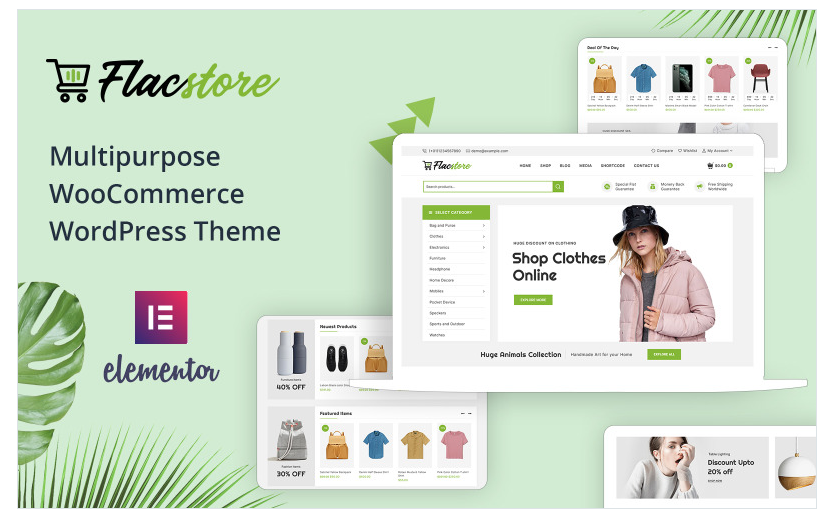 Flac Store - Fashion and Accessories WooCommerce Theme