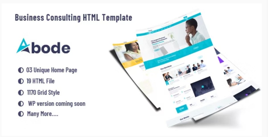 ABODE - Consulting, Finance, Business HTML5
