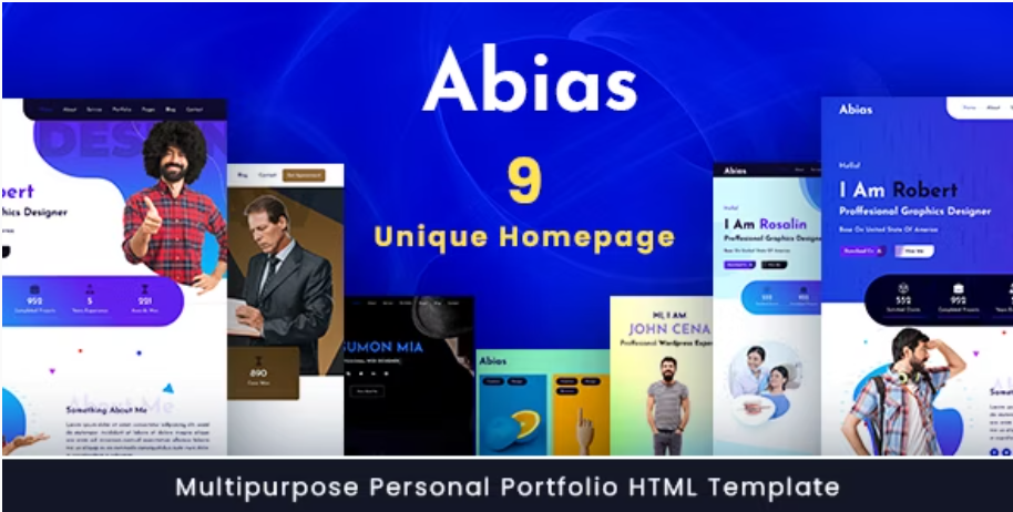 Abias - Multipurpose Bootstrap 5 HTML Template