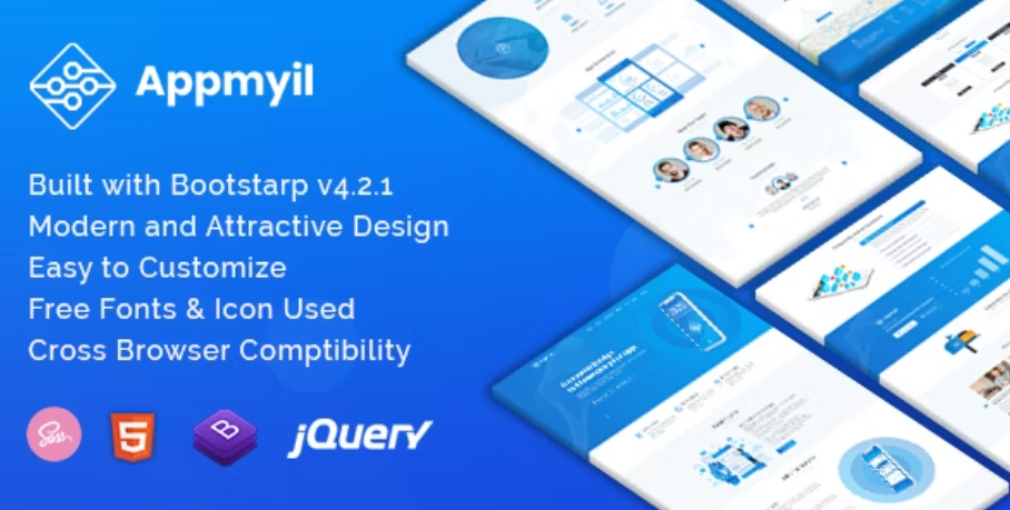 Appmyil - App Landing Template