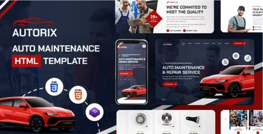 Autorix | Auto Maintenance HTML Template