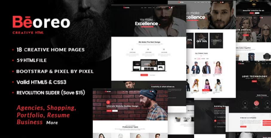 Beoreo - Creative MultiPurpose Template