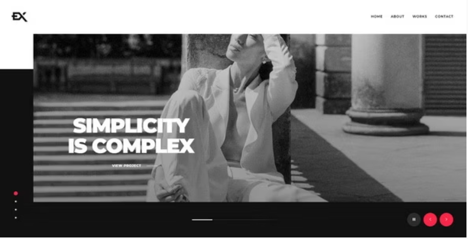Bigex - Creative Portfolio Template