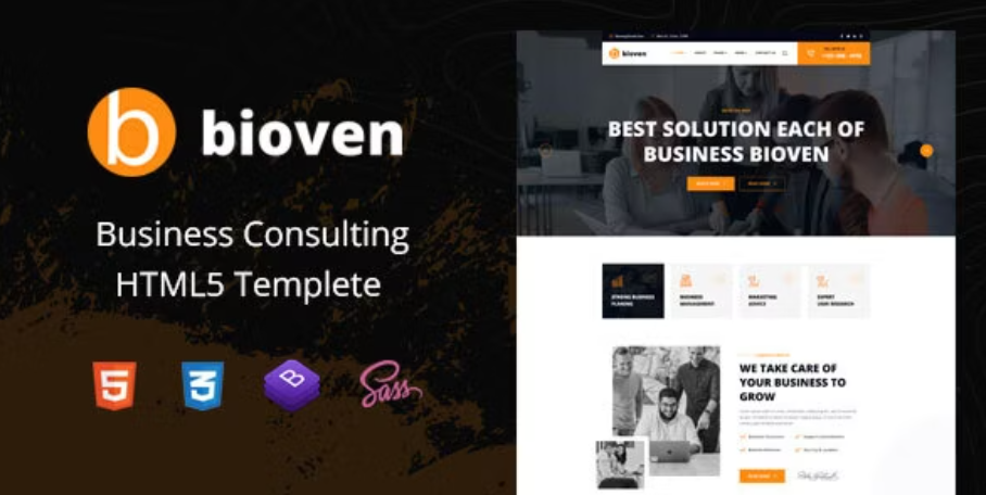 Business Consulting HTML5 & Bootstrap Template