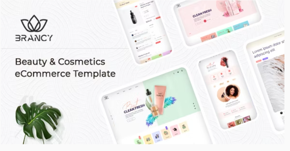 Brancy - Cosmetic & Beauty Salon Website Template