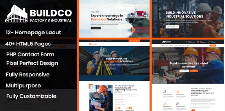 Buildco - Industrial & Construction Template