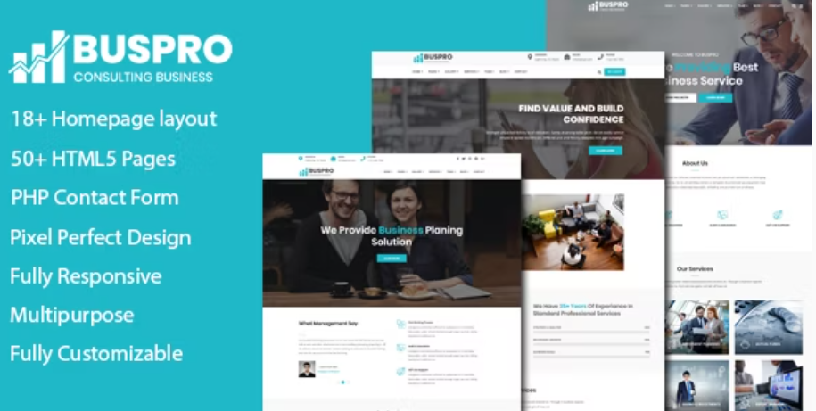 Buspro - Multipurpose Business Corporate Template