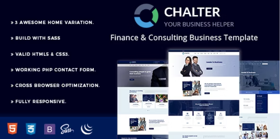 Chalter - Consulting & Business Template