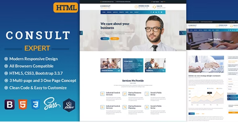 Consult Expert - Consulting & Business Template