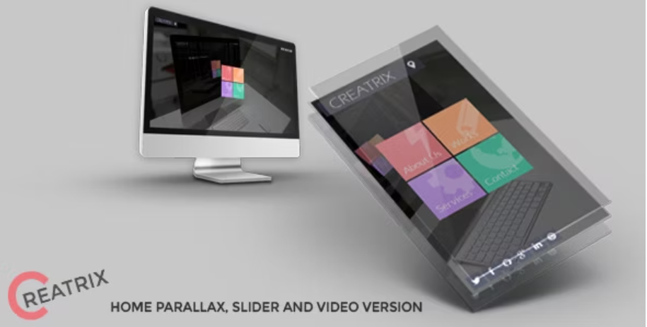 Creatrix - Flat Responsive Template