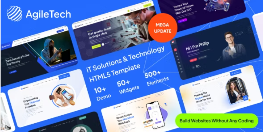 AglieTech - IT Solutions & Technology Template