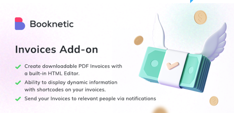 Invoices for Booknetic