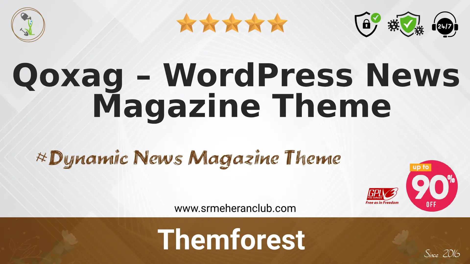 Qoxag – WordPress News Magazine Theme — Theme by Themeforest