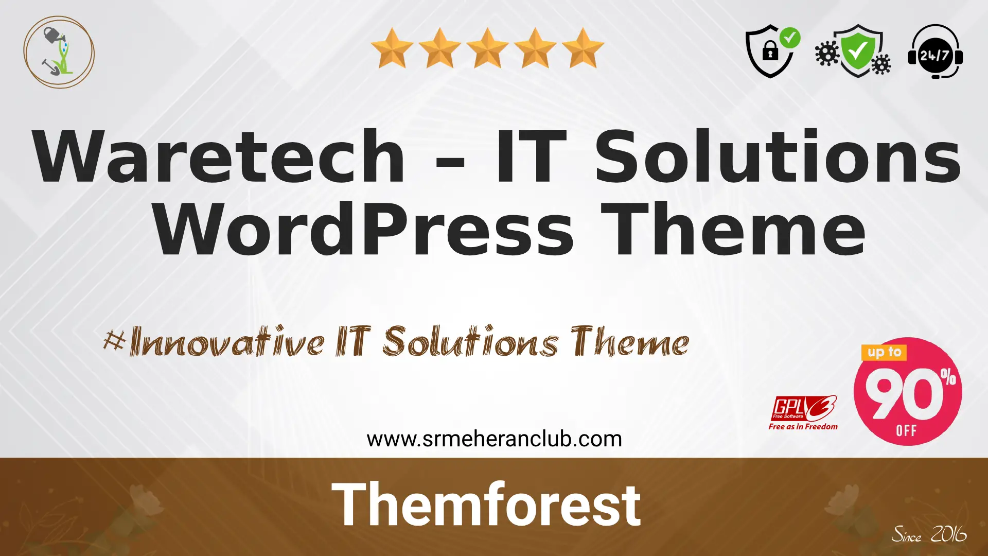 Waretech – IT Solutions WordPress Theme — Theme by Themeforest