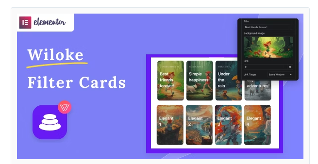 Wiloke Filter Cards Elementor Addon