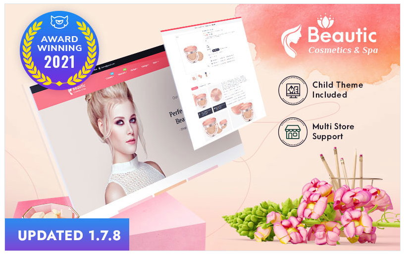 Beautic - Cosmetics & Spa - Multipurpose Responsive PrestaShop Theme