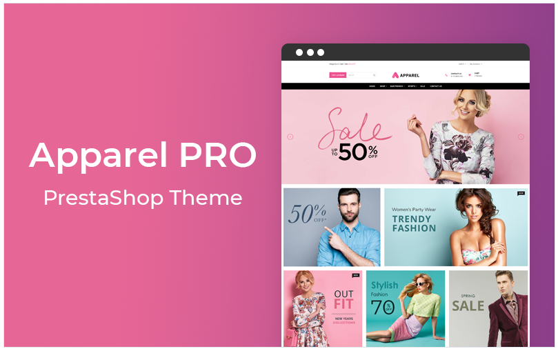Apparel PRO – Responsive Prestashop Theme