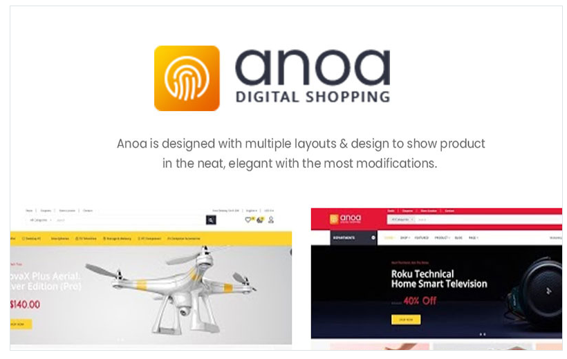 Anoa Supermarket PrestaShop Theme
