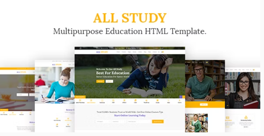 Multipurpose Education HTML Template