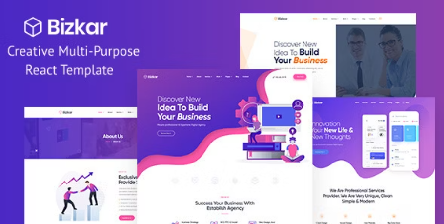 React - Creative Multi-Purpose React Template