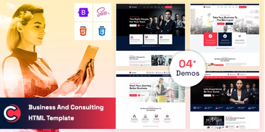 Multi-Purpose Business & Consulting HTML5 Template