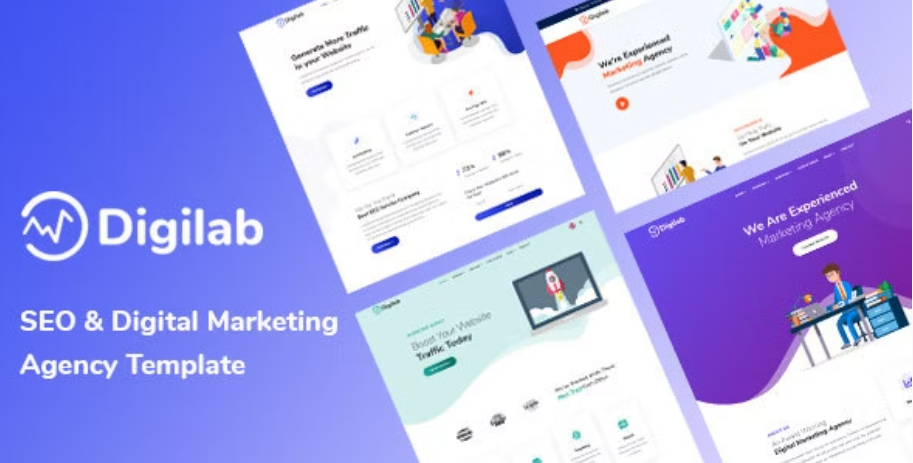 Digilab - SEO & Digital Marketing Agency Template