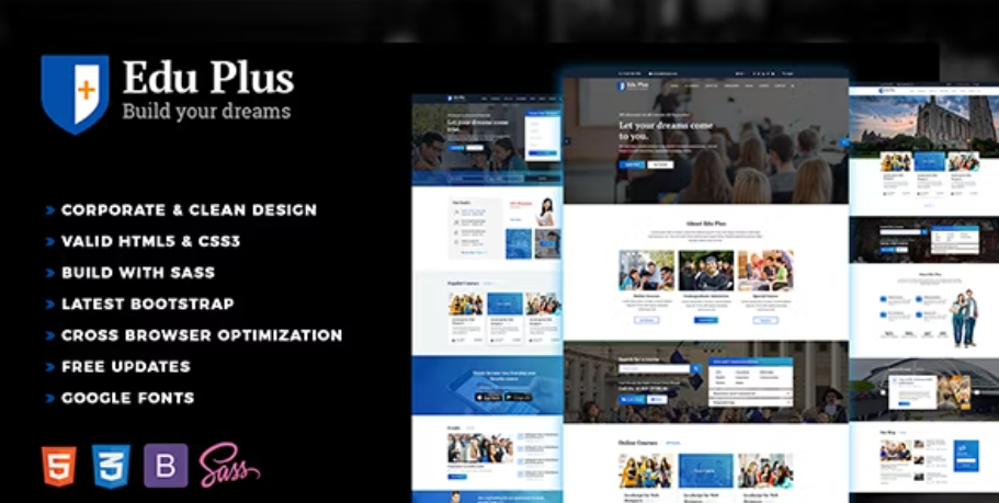 Edu Plus - Education Template