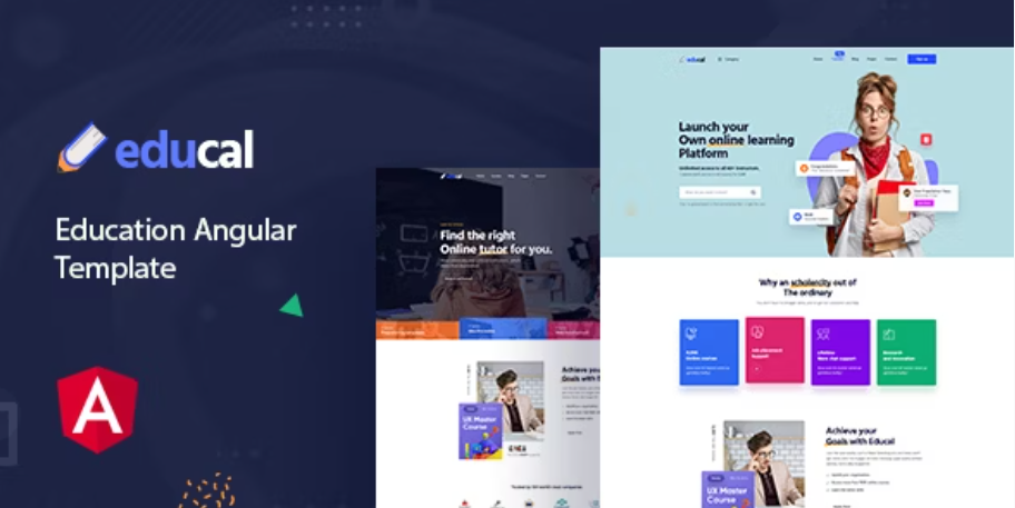 Educal - Course and Education Angular Template