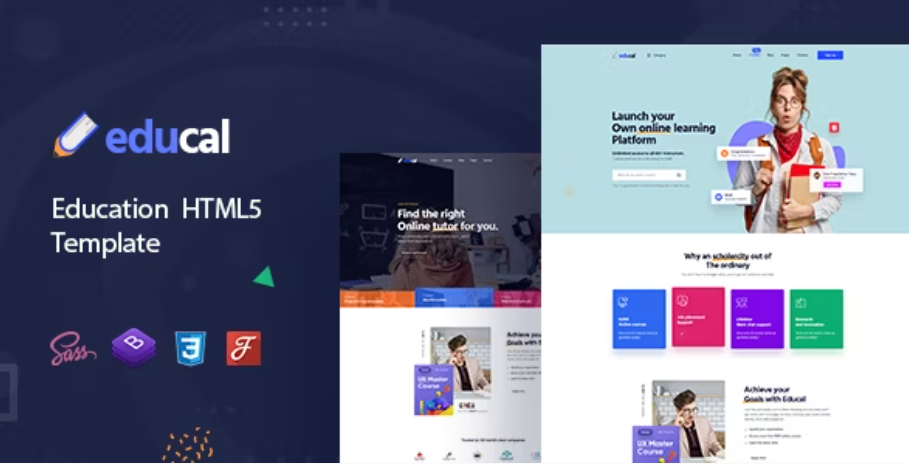 Educal – Education HTML5 Template