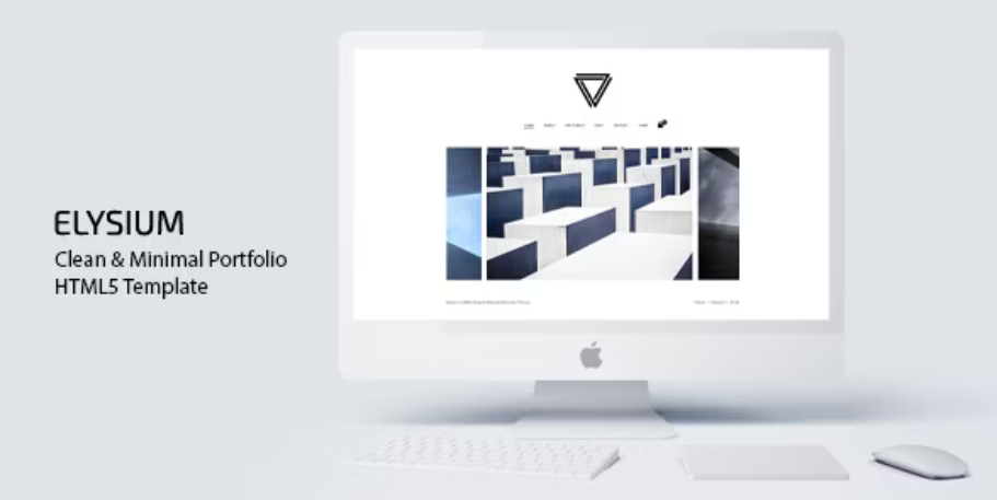 Elysium - Clean & Minimal Portfolio HTML5 Template