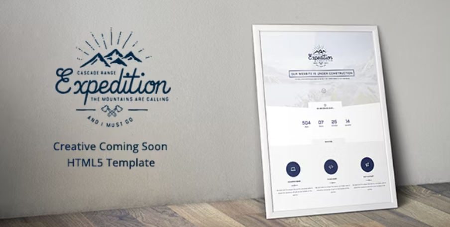Expedition - Creative Coming Soon HTML5 Template