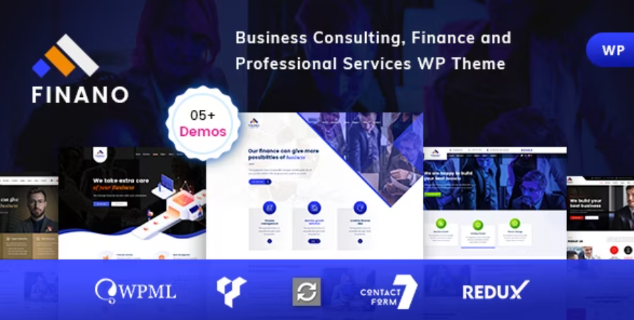 Finano - Consulting & Finance Template