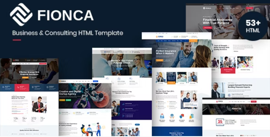 Fionca - Business & Finance HTML Template