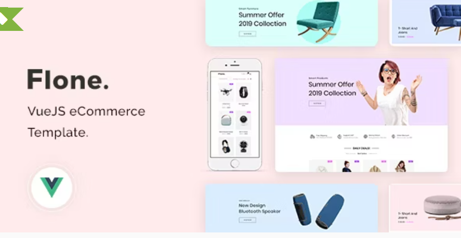 Flone - VueJS eCommerce Template