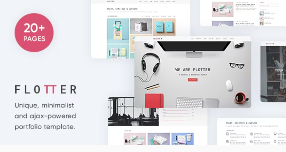 Flotter - Responsive Creative HTML5 Template