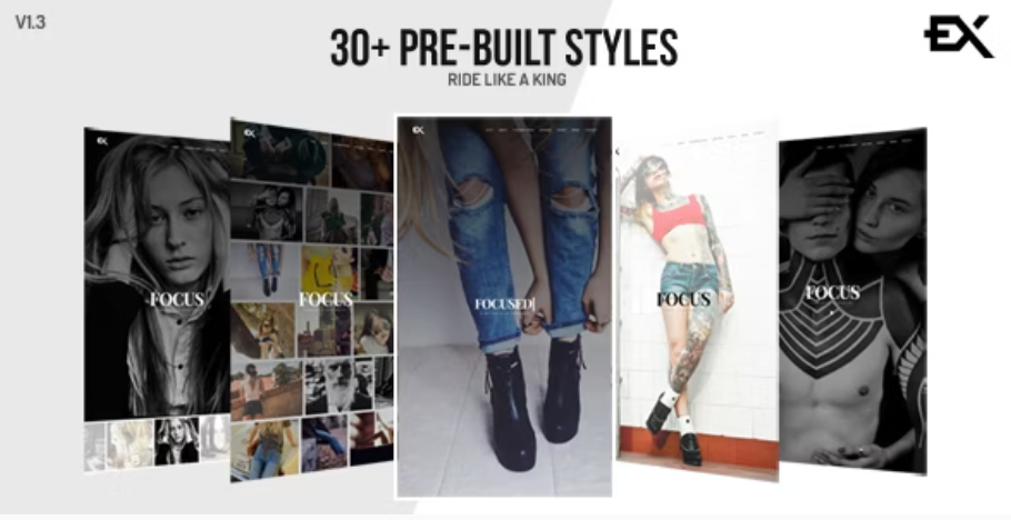 Focus - Photography Portfolio Template