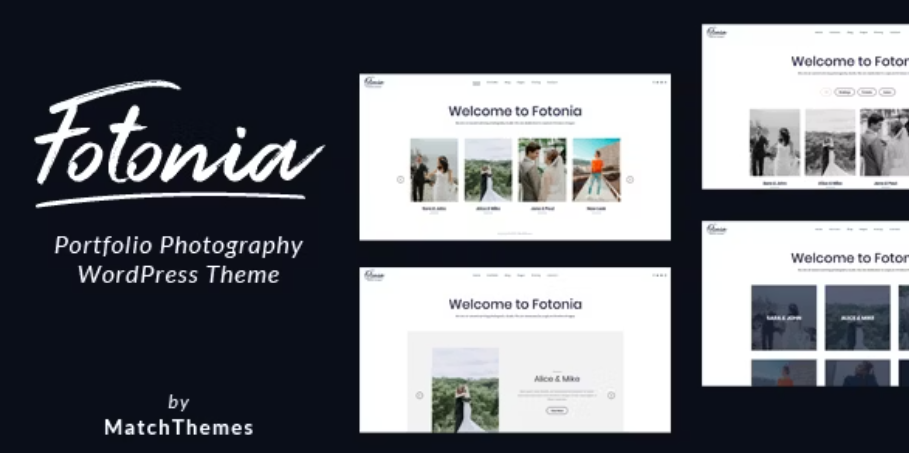 Fotonia Photography Portfolio Template