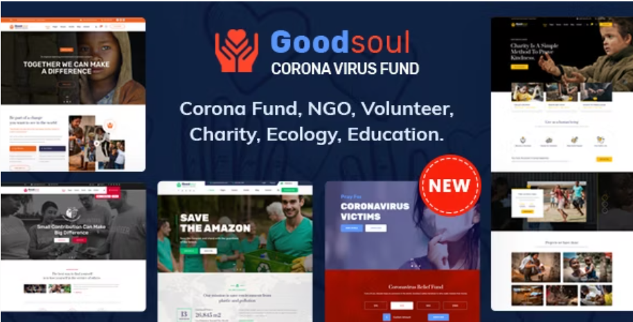 GoodSoul - Charity and Fundraising HTML Template