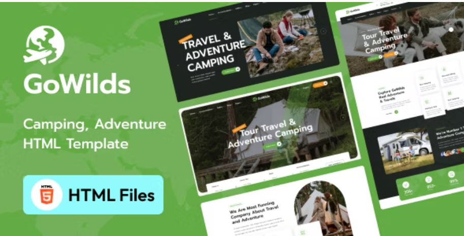 Gowilds - Travel & Tour Booking HTML Template
