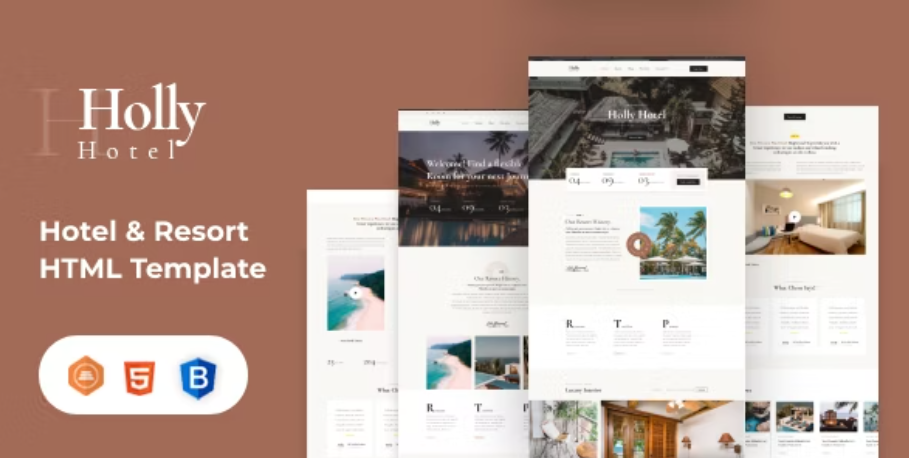 Holly - Hotel & Resort HTML Template