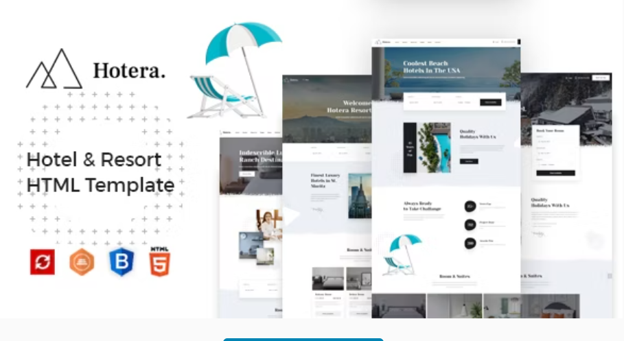 Hotera - Hotel & Resort HTML Template