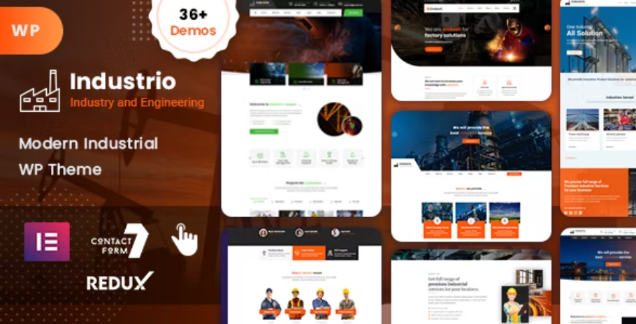 Industrio - Industrial Industry & Factory