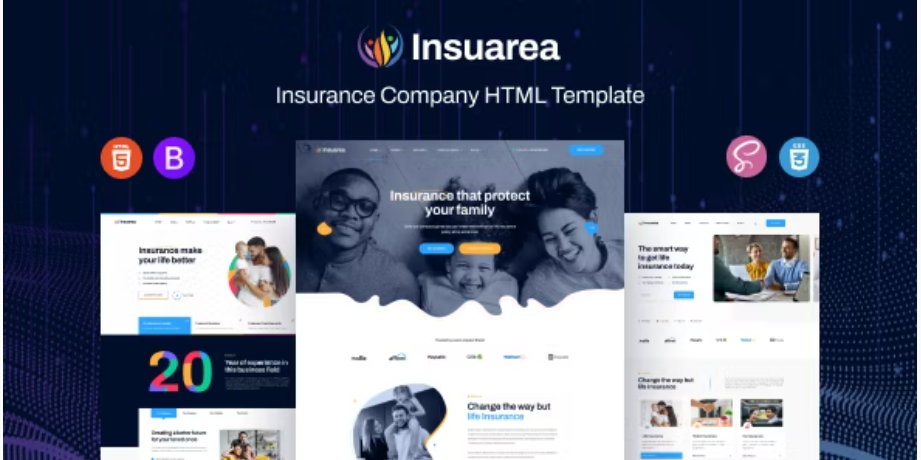 Insuarea - Insurance Company HTML5 Template