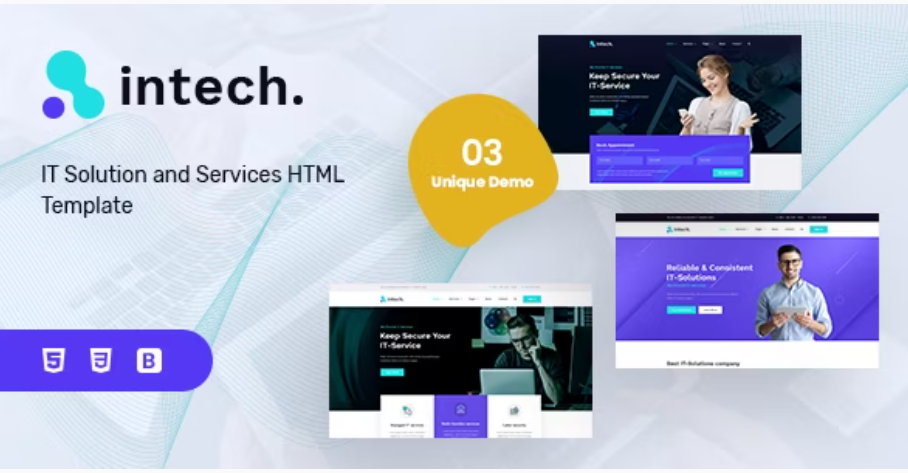 Intech - IT Solutions and Services Template