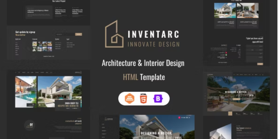 Inventarc - Architecture & Interior HTML Template