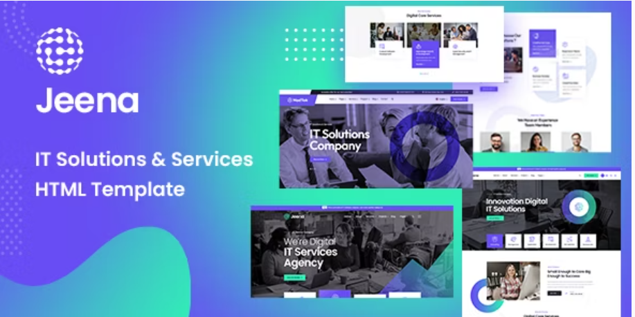 Jeena - Technology & IT Solutions HTML Template